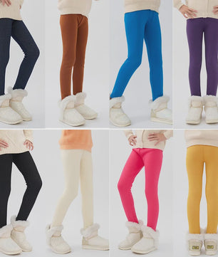 Warme Fleece Lined Leggings voor Meisjes (3-11 Jaar) - Zacht & Comfortabel
