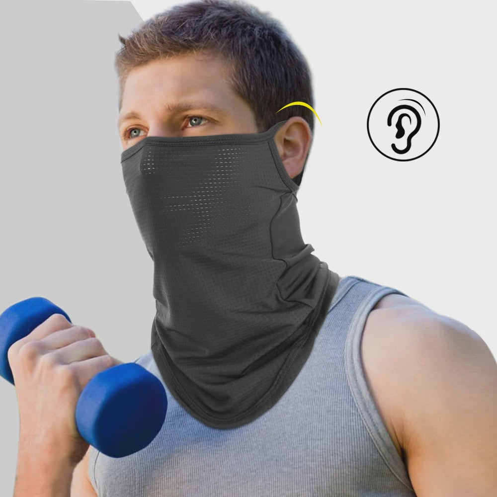 Veelzijdige Ice Silk Bandana voor Zomer & Winter Sport - Ademend en Sneldrogend