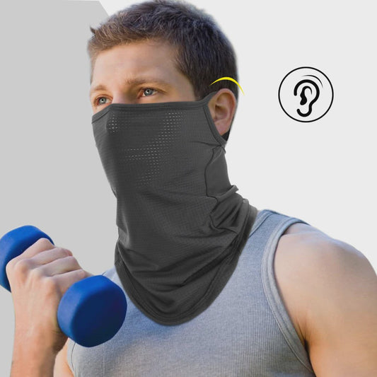 Veelzijdige Ice Silk Bandana voor Zomer & Winter Sport - Ademend en Sneldrogend