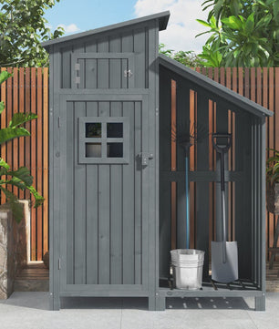 Houten Tuinkast - Duurzaam & Waterdicht - Ideaal voor Tuin, Terras en Balkon