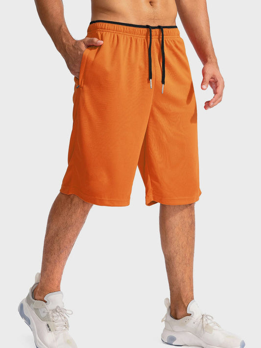Herensportbroek: Comfortabele Mesh Shorts voor Fitness, Running & Basketbal