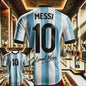 Messi #10 Jubileum T-shirt - Heren, Dames & Kinderen - Sneldrogend