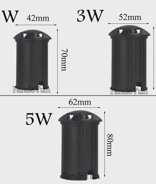 Waterdichte LED Grondspots 3W/5W - Tuinverlichting, Bodemspots, Buitenlampen IP67