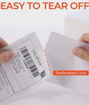 4x6 Inch Thermische Verzendlabels - 500 Stuks - Barcode & Logo Printen