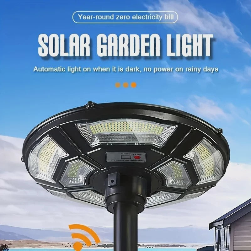 UFO Solar Buitenlamp met Bewegingssensor - Automatisch Aan/Uit