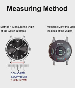 Milanese RVS Horlogeband 18mm 20mm 22mm voor Garmin Vivoactive Venu | Magnetische Sluiting