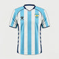 Herentrui Argentinië Stijl Voetbalshirt Korte Mouw - Sport & Casual