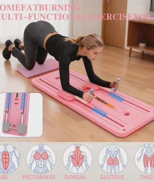 Multifunctionele Abdominal & Core Trainer: Opvouwbaar Fitnessapparaat voor Buikspieren en Taille Training Thuis