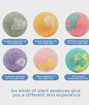12x Biologische Badballen Cadeauset - Natuurlijk Handgemaakt met Essentiële Oliën voor Hydratatie & Ontspanning