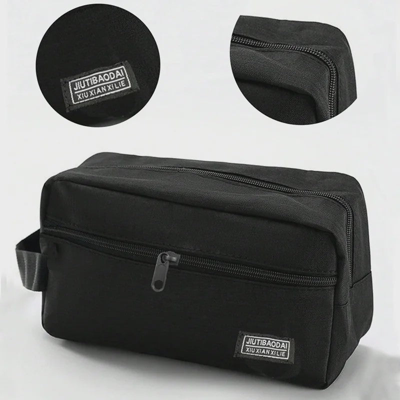 Ruime Heren Toilettas - Stijlvolle Reis Make-up Organizer met Grote Capaciteit
