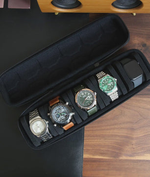 Draagbare Horlogedoos Organizer voor Heren & Dames - Reiscase & Opberghouder