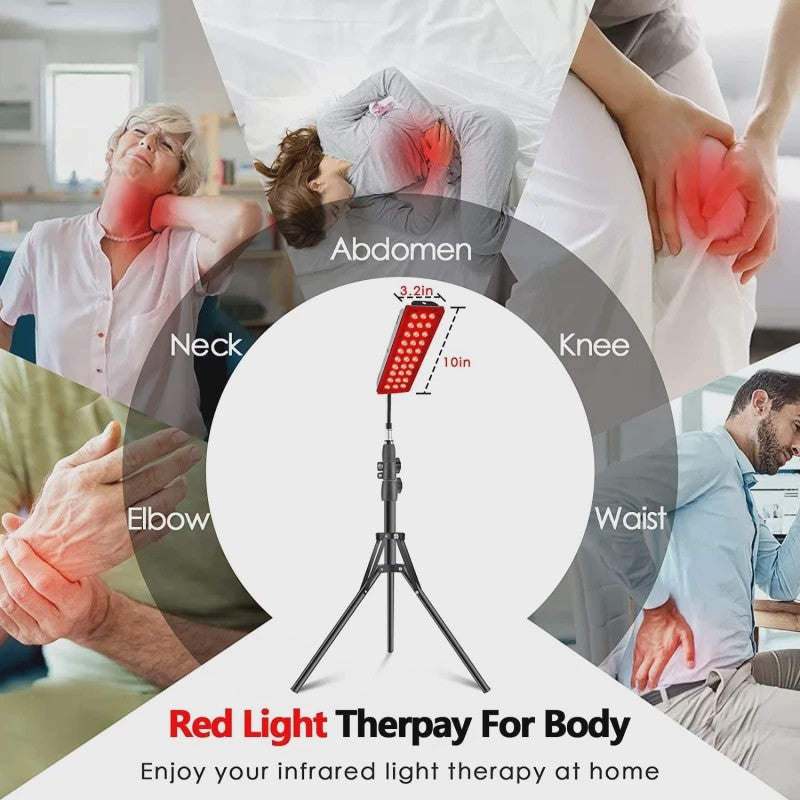 Professionele LED Roodlichttherapie Lamp met Near-Infrared voor Lichaam & Gezicht