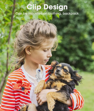 Mini Huisdier Camera voor Halsband - 1080P HD Actiecamera voor Hond & Kat, Brede Hoek, Inclusief 32GB SD Kaart