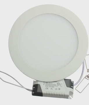 Ultra Dunne LED Panel Downlighter - Rond Verzonken Plafondlamp