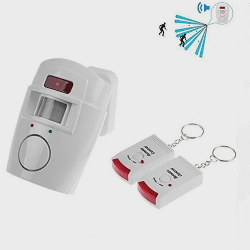 Draadloos Bewegingsmelder Alarm met Afstandsbediening - Beveiliging voor Huis, Garage & Meer