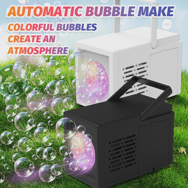 Automatische Bellenblaasmachine met 10 Gaten - Draagbaar & Feestelijk