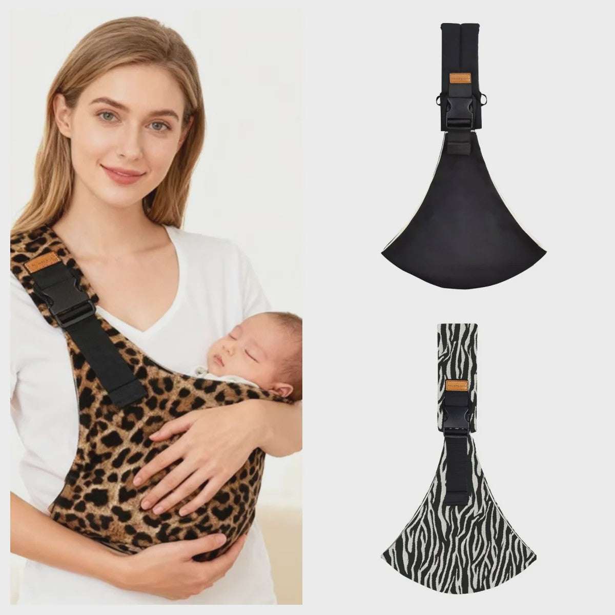 Multifunctionele Baby Draagzak Sling - Zacht, Anti-Slip & Comfortabel voor Buiten