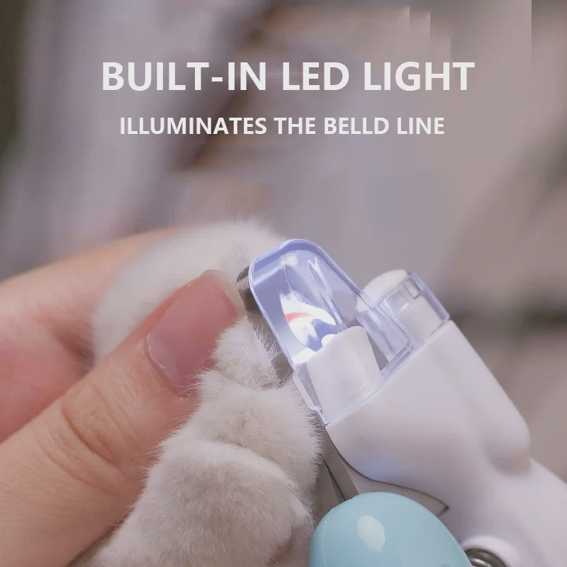 Professionele Honden & Katten Nagelschaar met LED Licht - Veilig Knippen