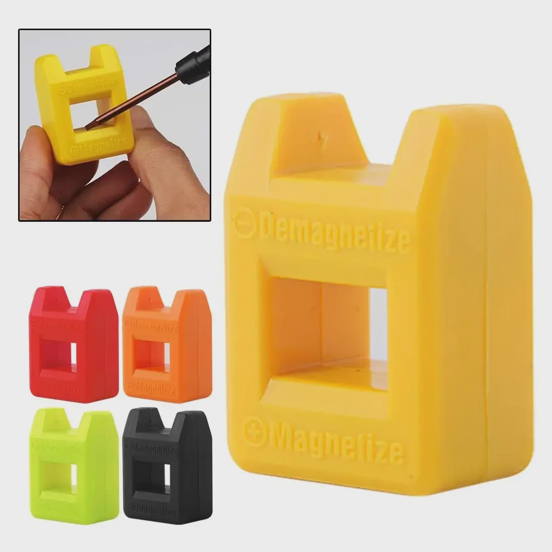 Mini Magnetizer & Demagnetizer Tool voor Schroevendraaiers en Bits