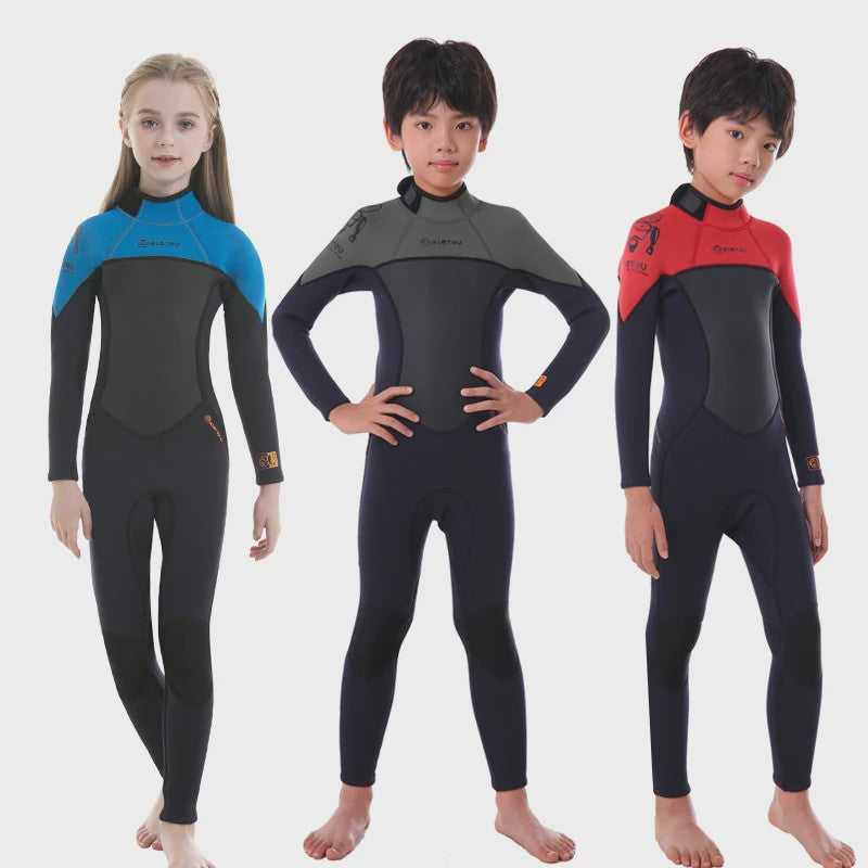 2.5MM Kinder Wetsuit - Thermisch Volledig Duikpak voor Surfen, Duiken en Zwemmen