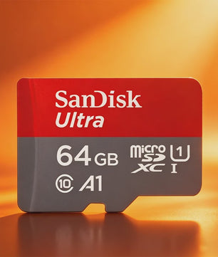 SanDisk Ultra Micro SDXC Kaart 32GB, 64GB, 128GB, 256GB - Snel & Betrouwbaar