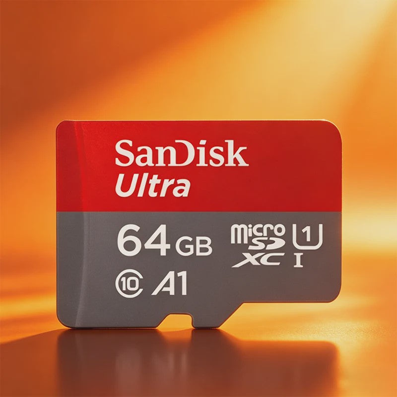 SanDisk Ultra Micro SDXC Kaart 32GB, 64GB, 128GB, 256GB - Snel & Betrouwbaar