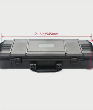 Schokbestendige Opbergkoffer met Schuim - Veilig Transport voor Camera's, Instrumenten & Gereedschap