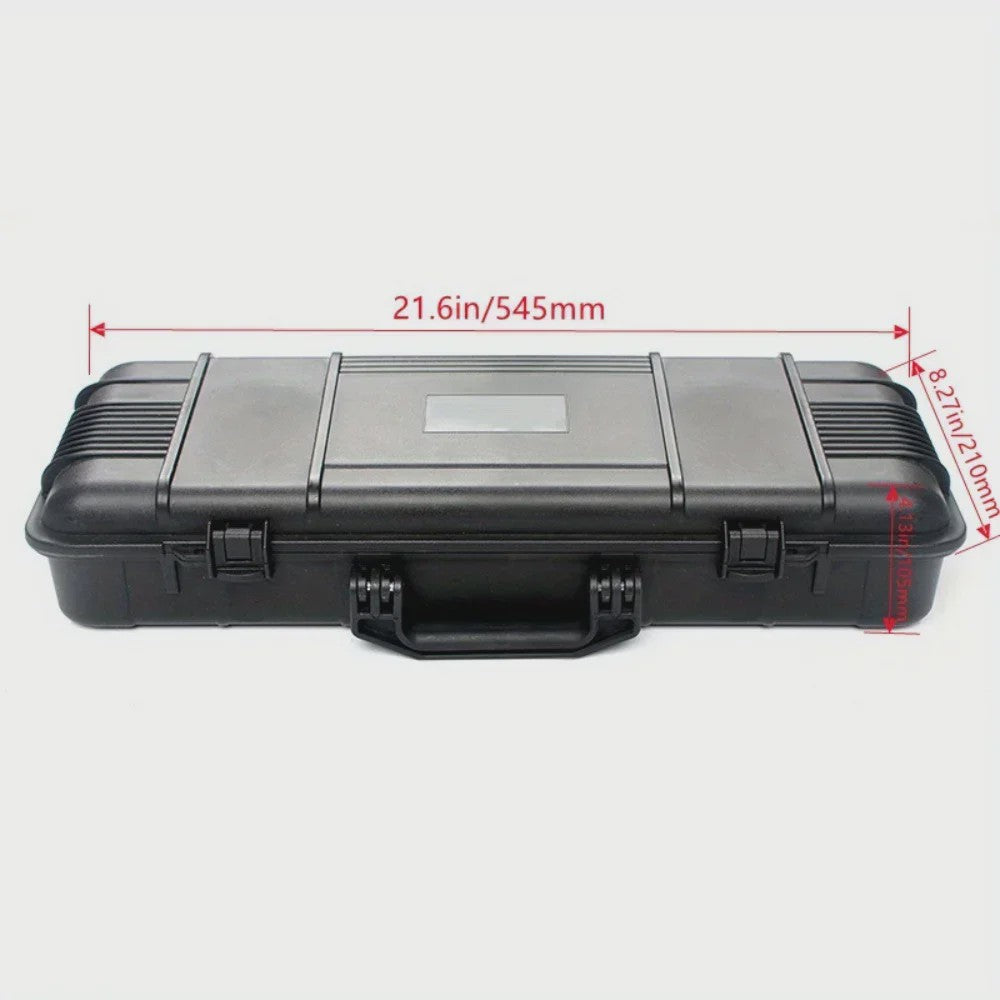 Schokbestendige Opbergkoffer met Schuim - Veilig Transport voor Camera's, Instrumenten & Gereedschap