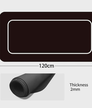 Professionele Poker Tafelmat 120x60cm - Anti-slip Rubber voor Texas Hold'em Partijen