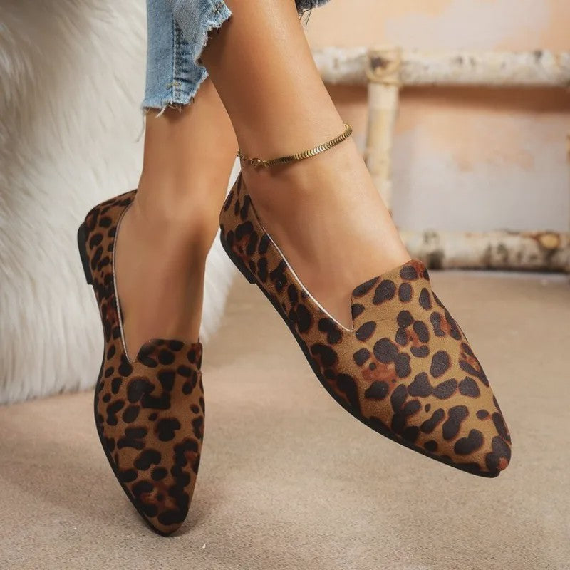 Comfortabele Dames Loafers met Puntige Neus - Stijlvolle Flats voor Dagelijks Gebruik