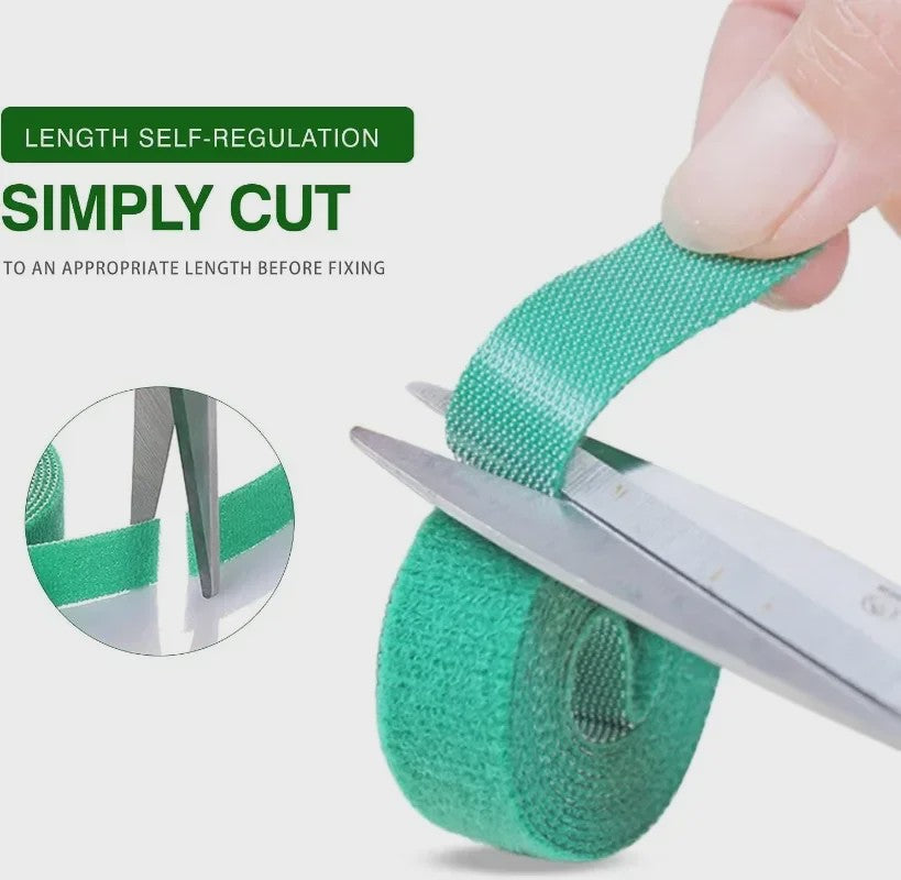 20 Meter Herbruikbare Plantenband - Verstelbare Nylon Tuinband voor Plantensteun