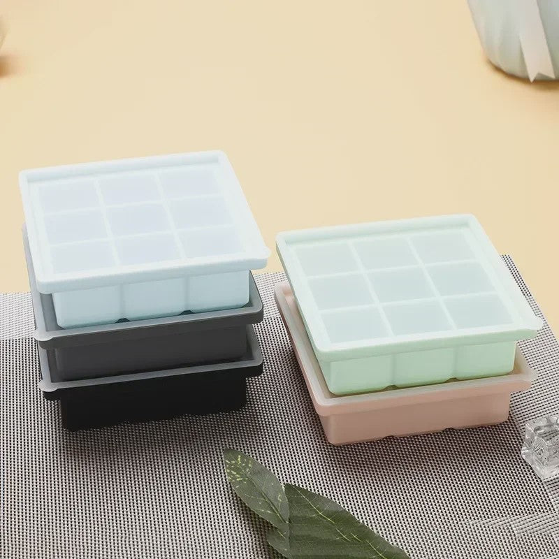 Babyvoeding Bakjes met Deksel - Invries- en Bewaartray voor Babyvoeding, Borstvoeding en Flesvoeding
