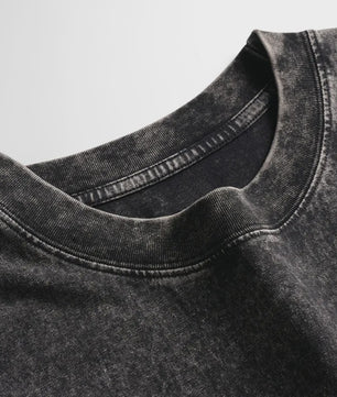 Herenshirt Mouwloos 230g Katoen - Retro Washed & Distressed Look
