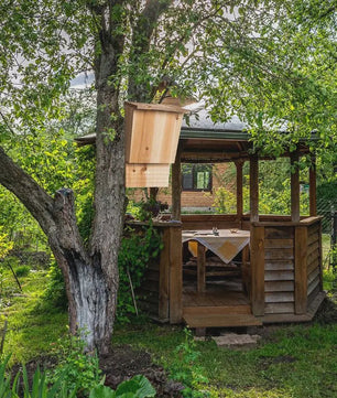 Houten Vleermuishuisje - Natuurlijke Habitat en Decoratie voor Buiten