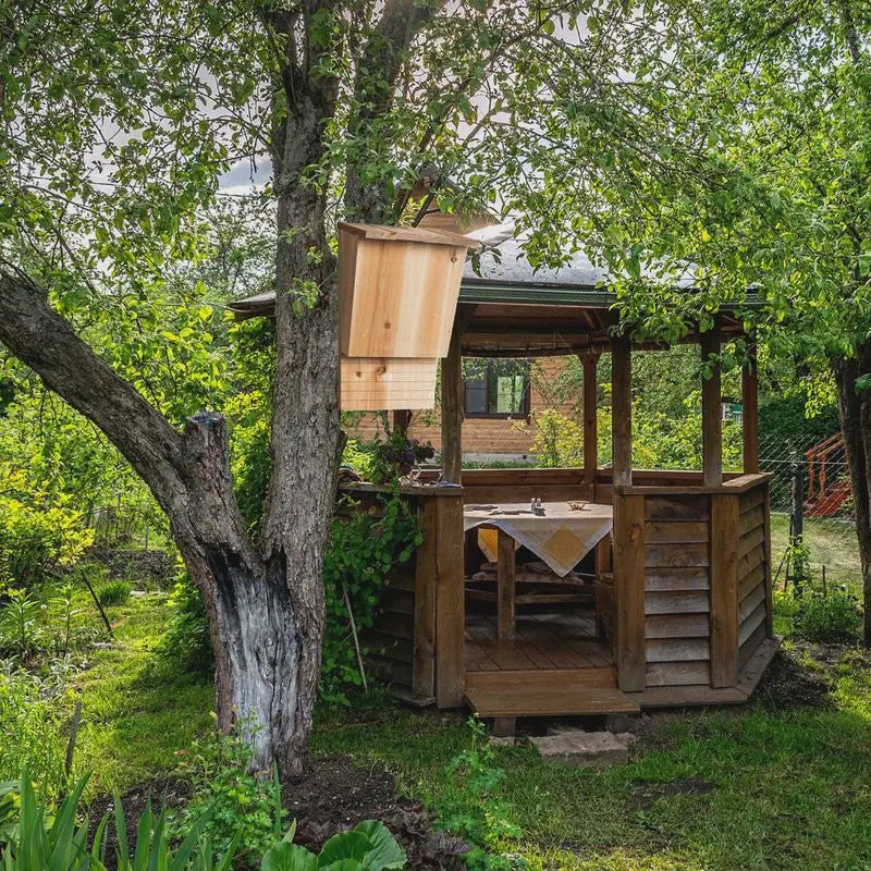 Houten Vleermuishuisje - Natuurlijke Habitat en Decoratie voor Buiten