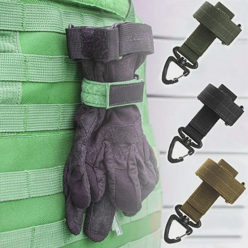 Multifunctionele Handschoenhouder met Karabijnhaak - Outdoor & Klimmen Accessoire