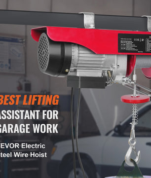 Elektrische Takel 250kg - 550lbs Takel met 4.2m Afstandsbediening voor Garage & Werkplaats