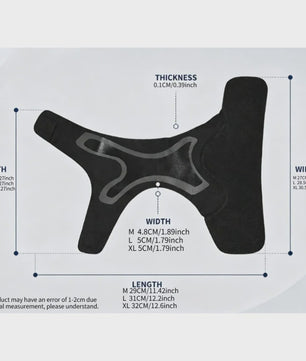 Comfortabele Enkelbrace met Compressie - Ademend & Ondersteunend voor Sport