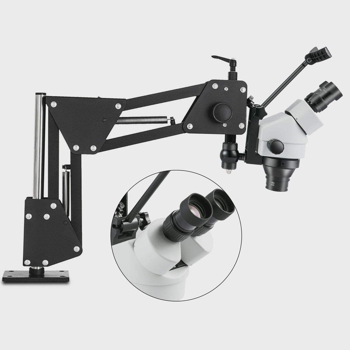 Professionele Stereo Microscoop 0.7X-4.5X Verstelbaar voor Sieraden en Precisiewerk