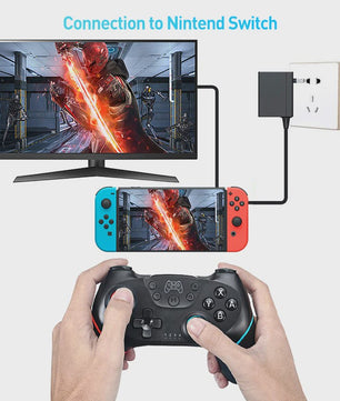 Draadloze Bluetooth Game Controller voor Nintendo Switch, OLED, Lite & PC - Gamepad Joystick