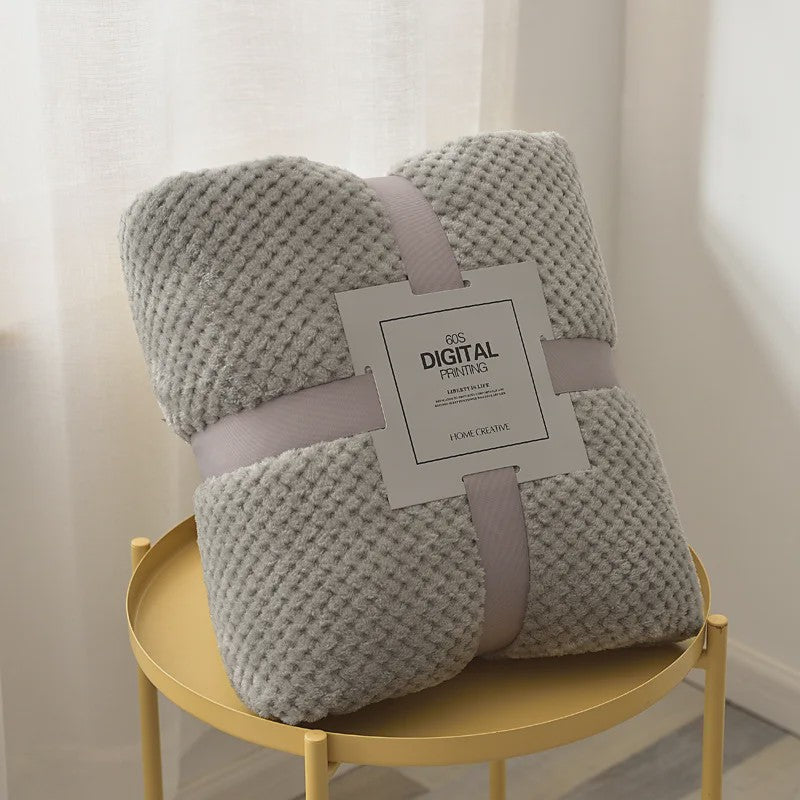 Zachte Fleece Baby Deken - Warm & Comfortabel voor Pasgeborenen, Kinderwagen & Kinderkamer