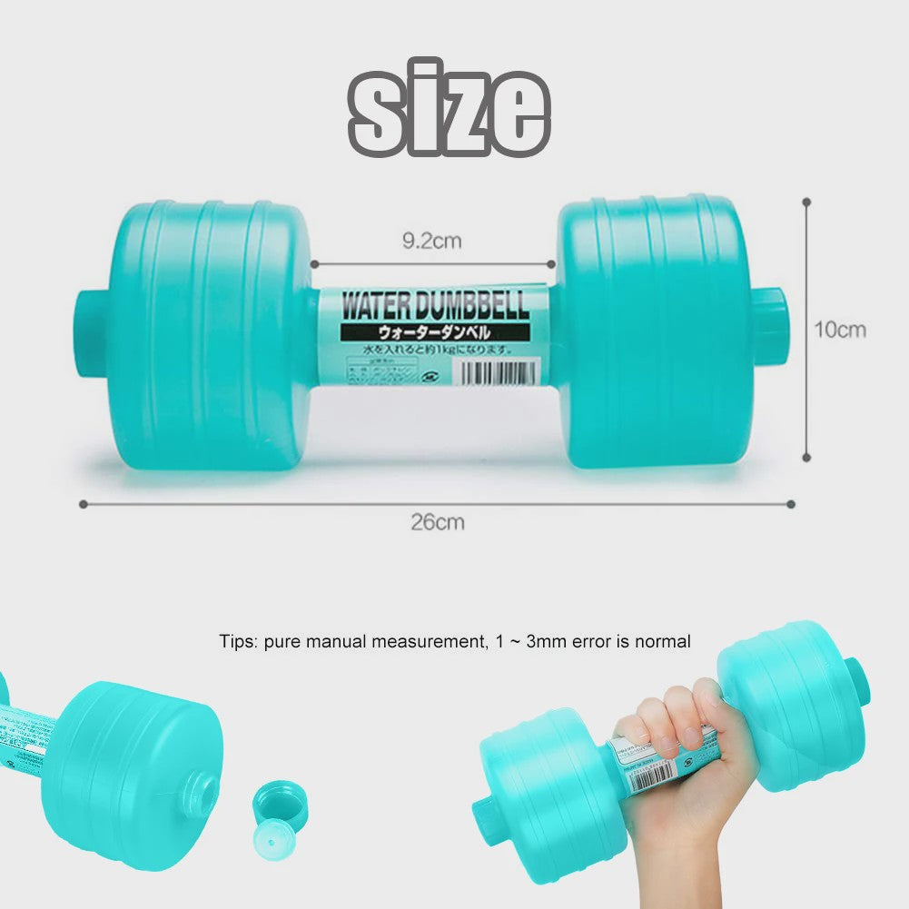 Verstelbare Water Dumbbells - Draagbare Fitness Gewichten voor Krachttraining