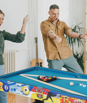 12-in-1 Multifunctionele Speltafel: Voetbal, Biljart, Air Hockey, Tafeltennis & Meer!