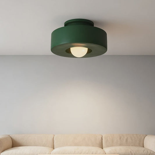 Moderne LED Plafondlamp Rond 30cm - Sfeervolle Verlichting voor Hal, Slaapkamer & Studiekamer
