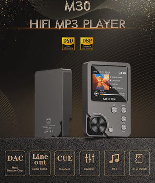 Draagbare Hi-Fi MP3 Speler met 64GB Kaart - Lossless DSD Audio