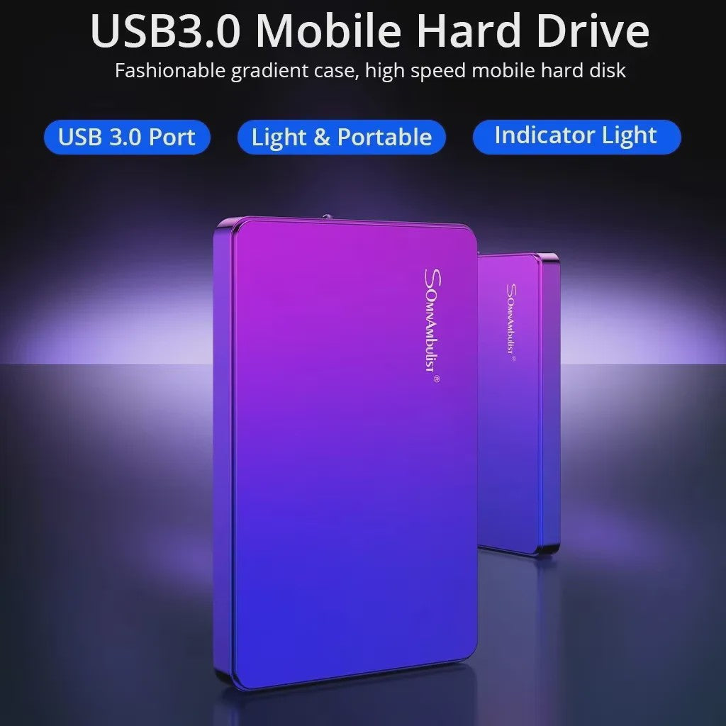 Draagbare Externe Harde Schijf 320GB/500GB/1TB - Snelle USB 3.0 Opslag voor PC, Laptop, TV, PS4, Xbox