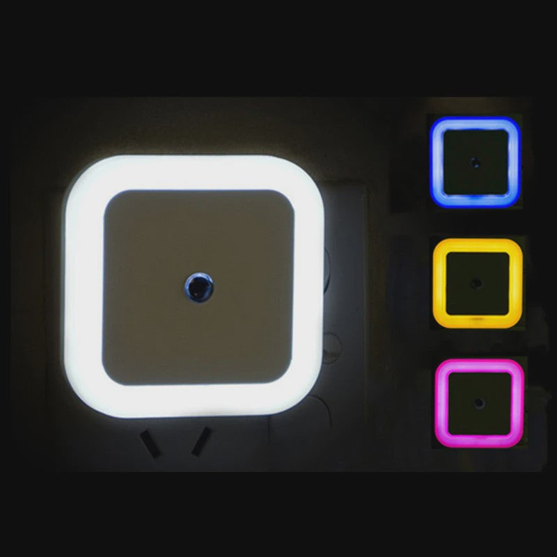 Draadloos LED Nachtlampje met Sensor - Mini Stekkerlampje voor Kinderkamer, Slaapkamer & Woonkamer