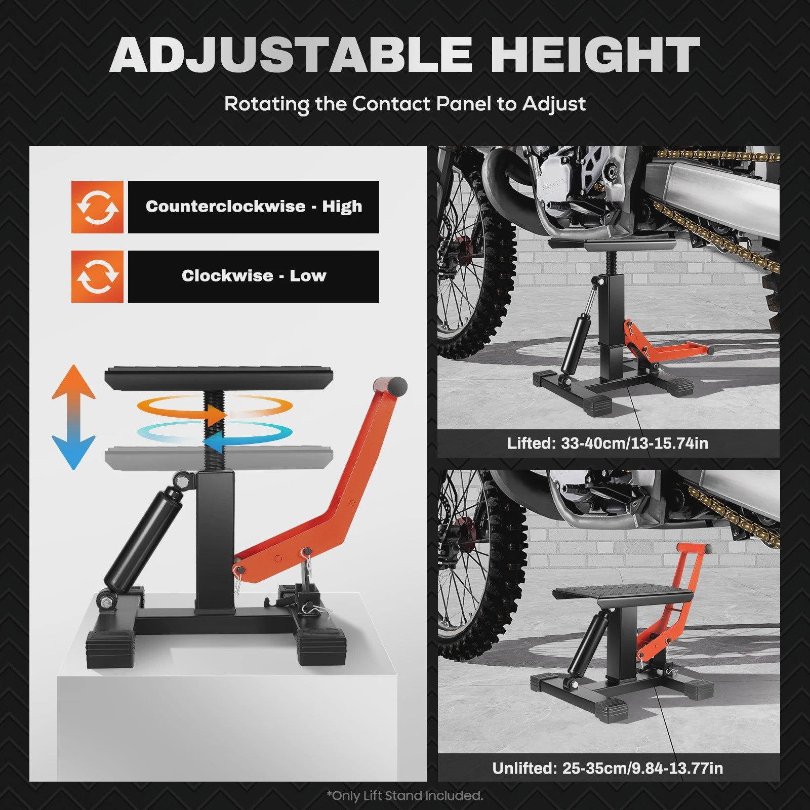 Universele Motorlift Hydraulisch - Onderhoud & Parkeren