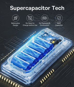 Baseus Super Capacitor Jump Starter 3000A - Direct Start, Batterijloos & Veilig