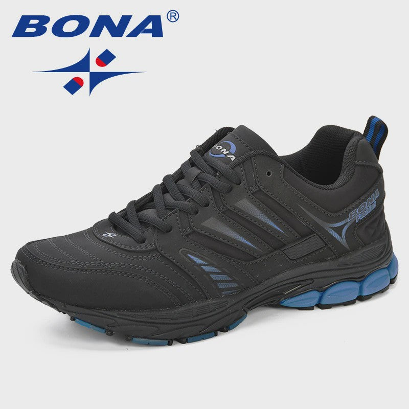 BONA Heren Sportschoenen - Ademend & Comfortabel voor Lopen en Outdoor
